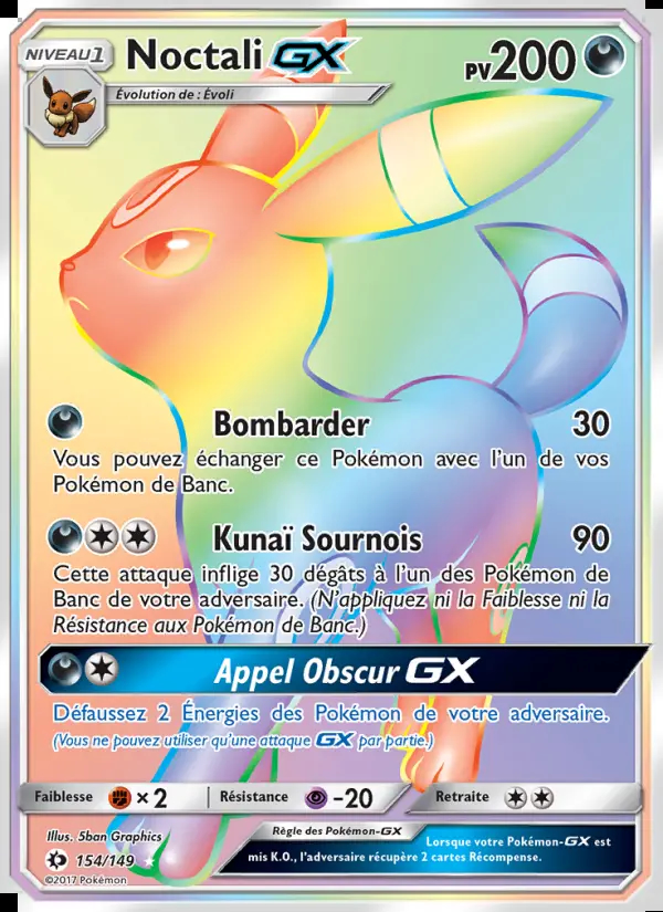 Image of the card Noctali GX