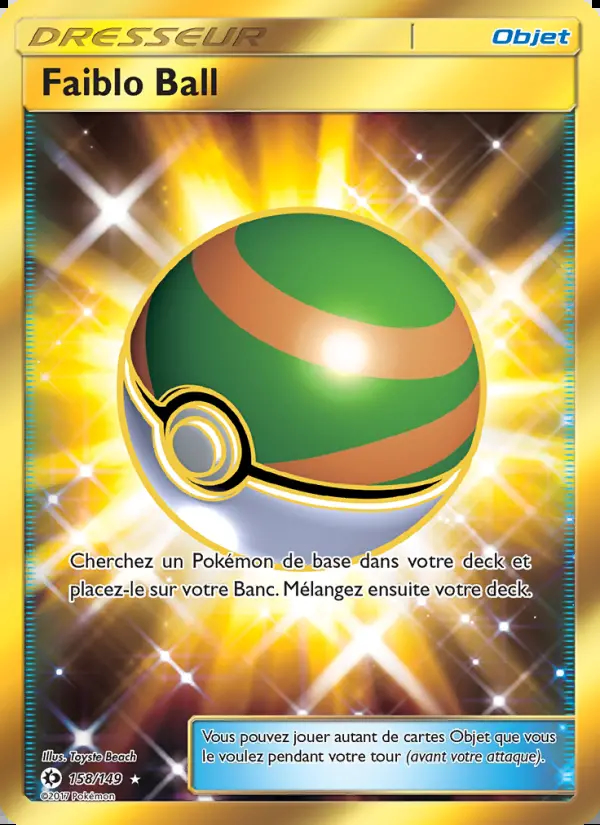 Image of the card Faiblo Ball