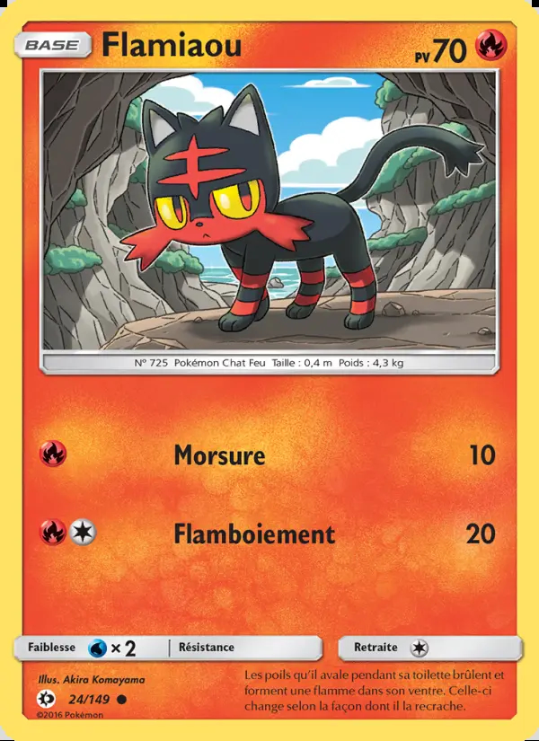 Image of the card Flamiaou