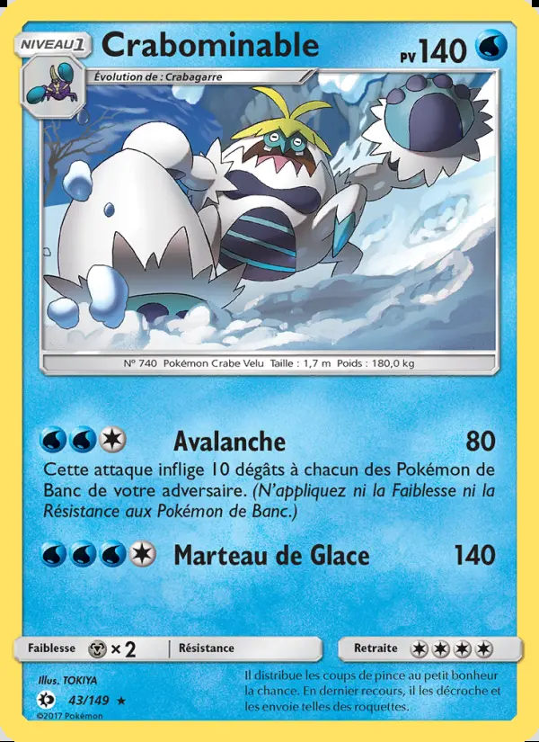 Image of the card Crabominable