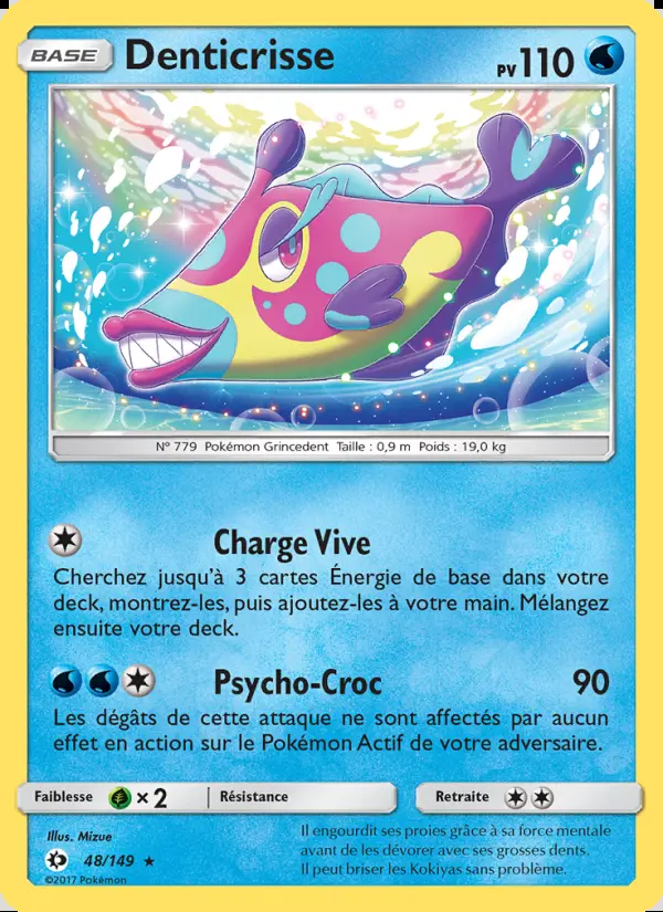 Image of the card Denticrisse