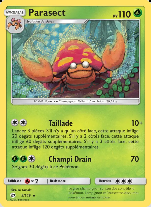 Image of the card Parasect