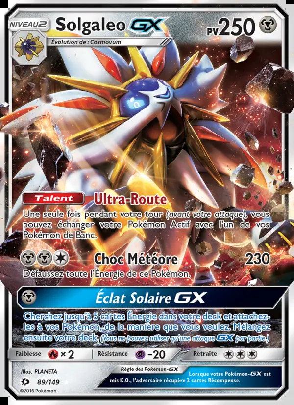 Image of the card Solgaleo GX