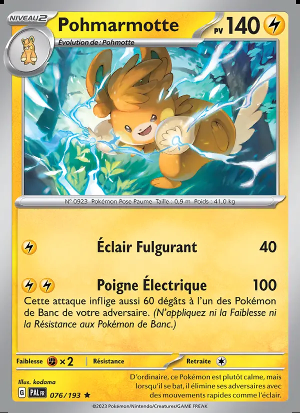 Image of the card Pohmarmotte