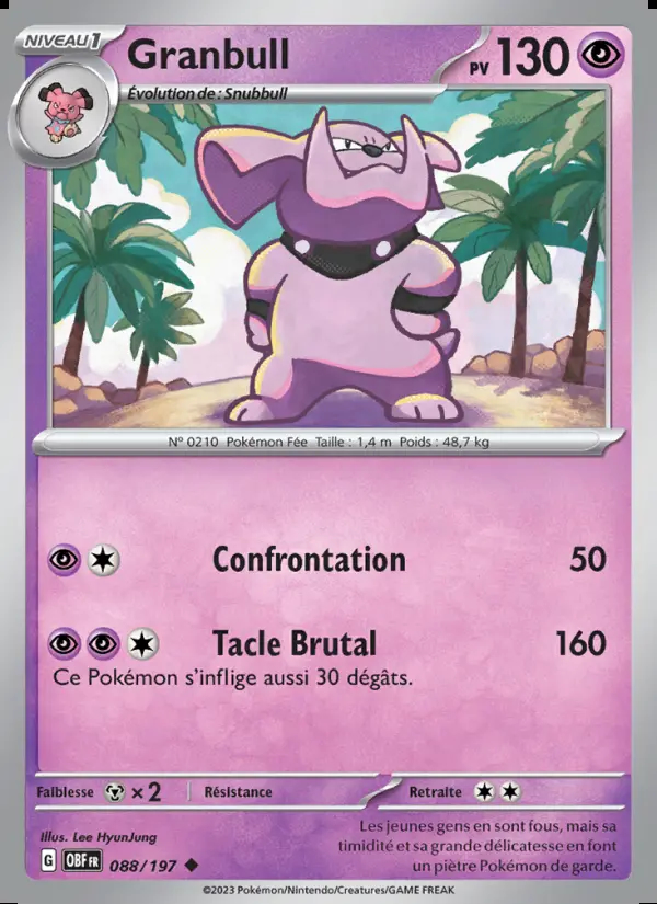 Image of the card Granbull