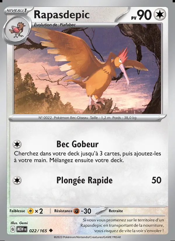 Image of the card Rapasdepic