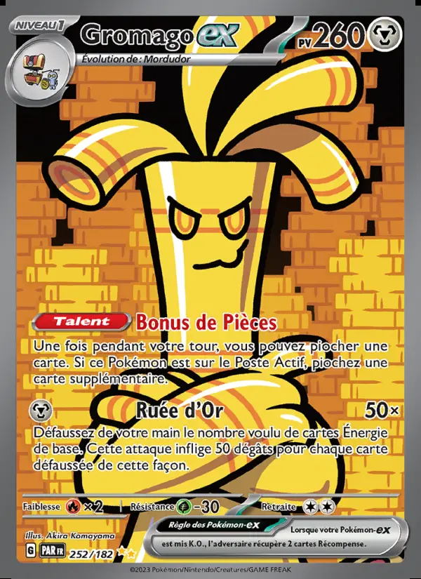 Image of the card Gromago-ex