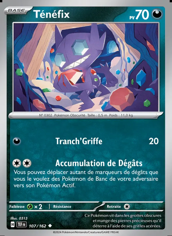 Image of the card Ténéfix