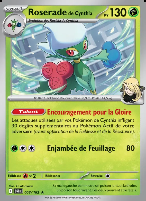 Image of the card Roserade de Cynthia