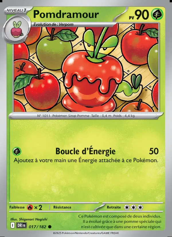 Image of the card Pomdramour