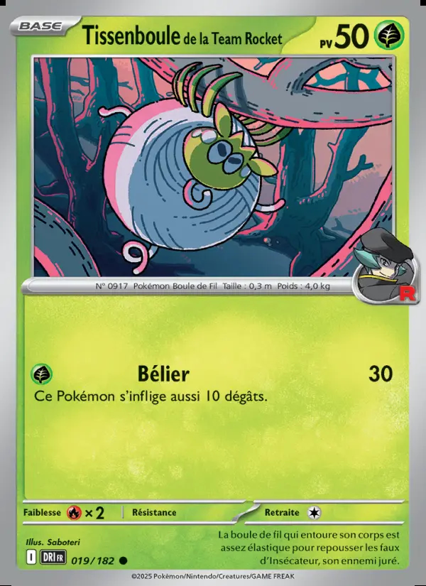 Image of the card Tissenboule de la Team Rocket