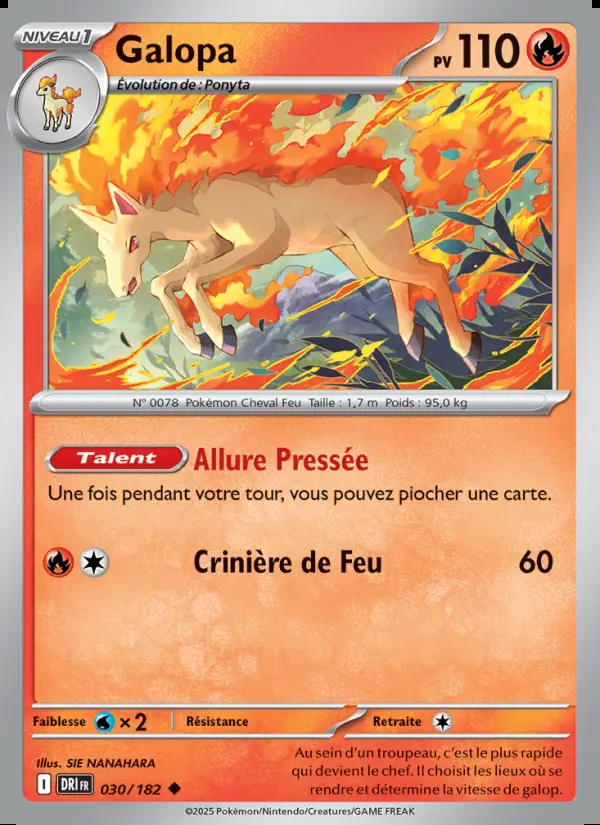 Image of the card Galopa