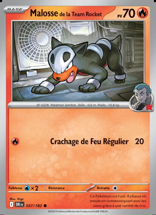 Image of the card Malosse de la Team Rocket