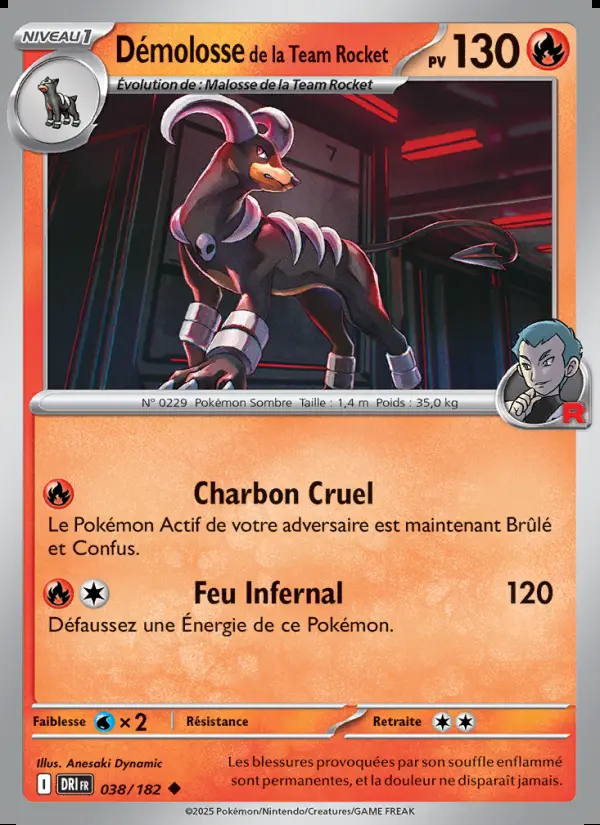 Image of the card Démolosse de la Team Rocket