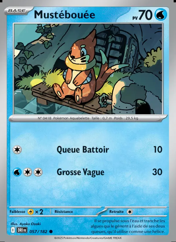 Image of the card Mustébouée