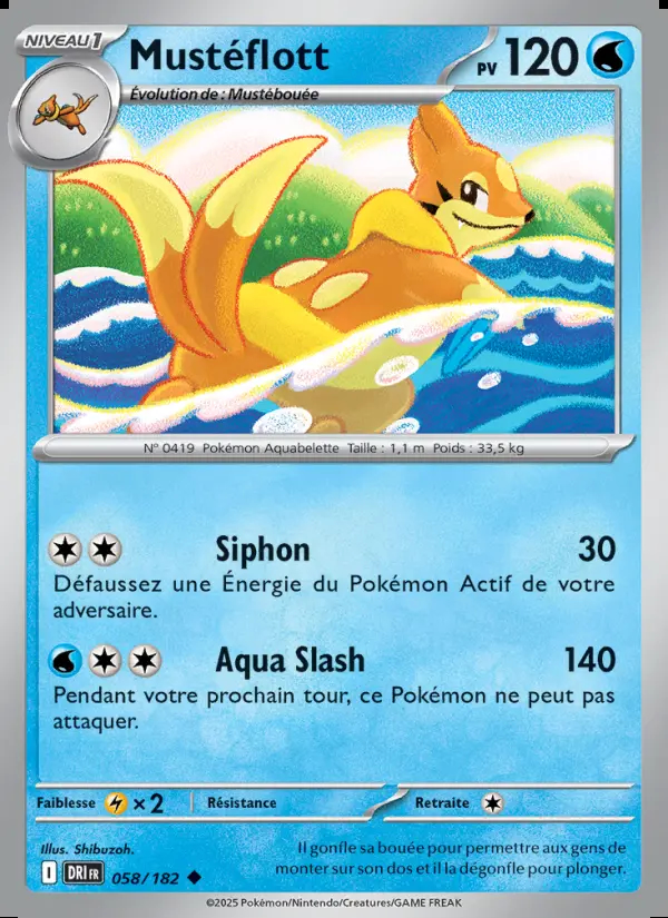 Image of the card Mustéflott