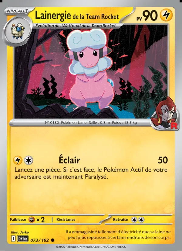 Image of the card Lainergie de la Team Rocket