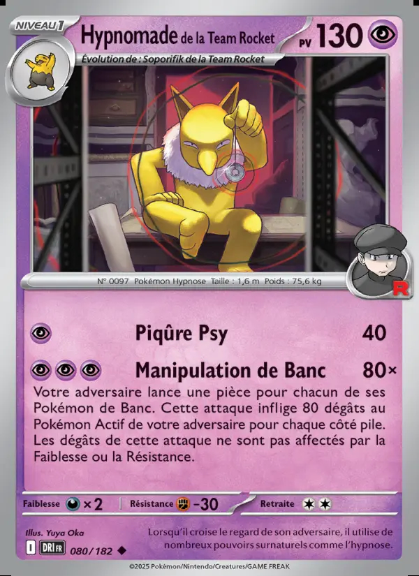 Image of the card Hypnomade de la Team Rocket