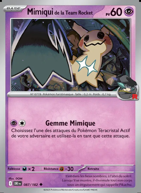 Image of the card Mimiqui de la Team Rocket