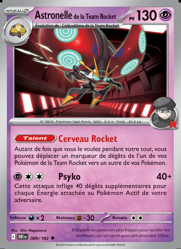 Image of the card Astronelle de la Team Rocket