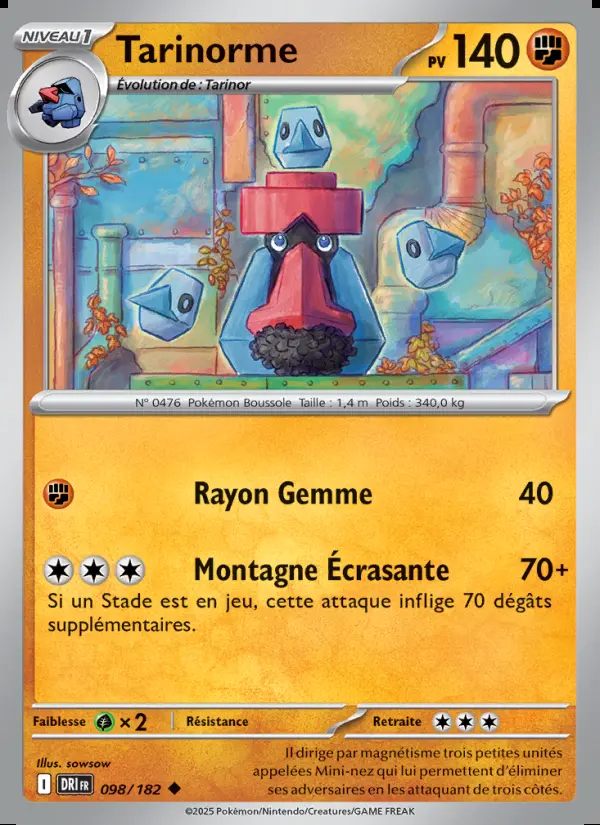 Image of the card Tarinorme