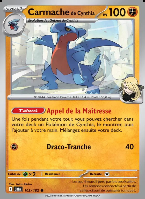 Image of the card Carmache de Cynthia