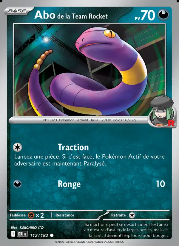 Image of the card Abo de la Team Rocket