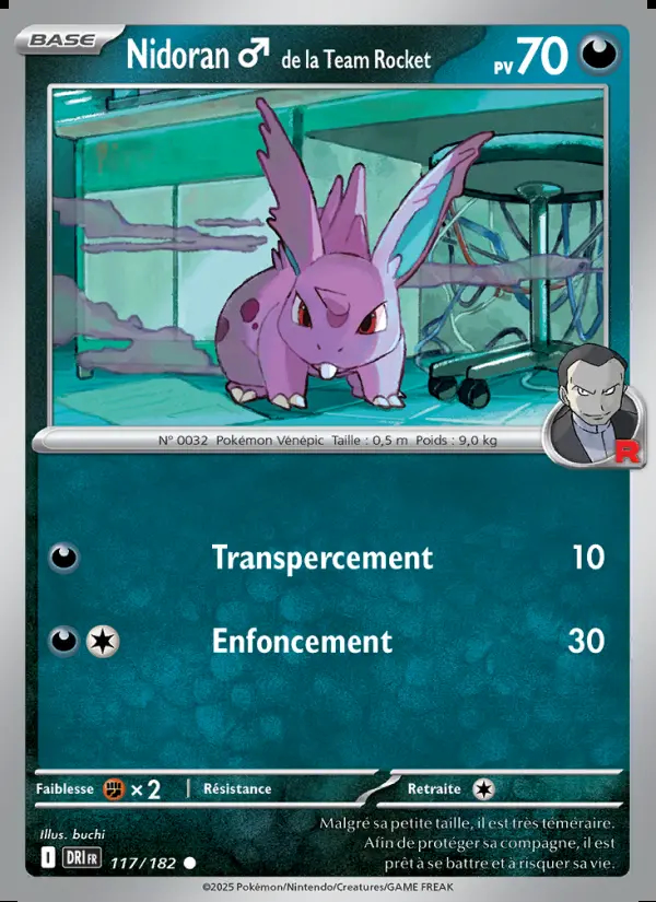 Image of the card Nidoran♂ de la Team Rocket