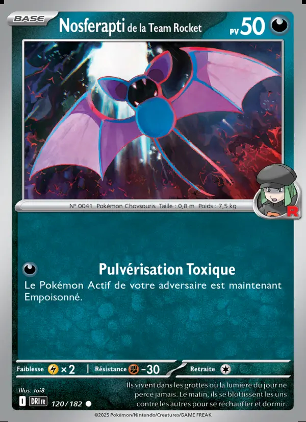 Image of the card Nosferapti de la Team Rocket