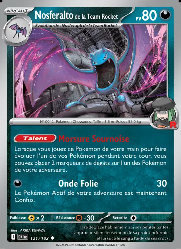 Image of the card Nosferalto de la Team Rocket