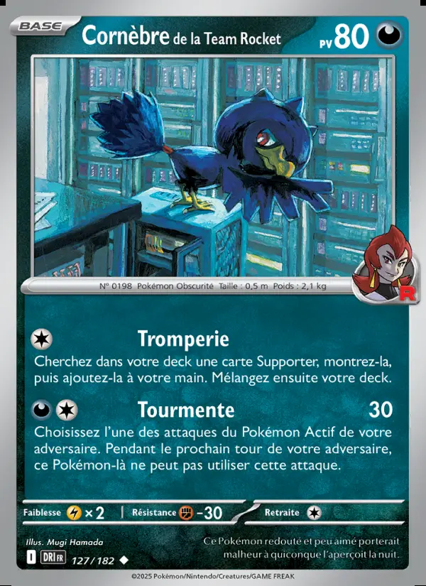 Image of the card Cornèbre de la Team Rocket