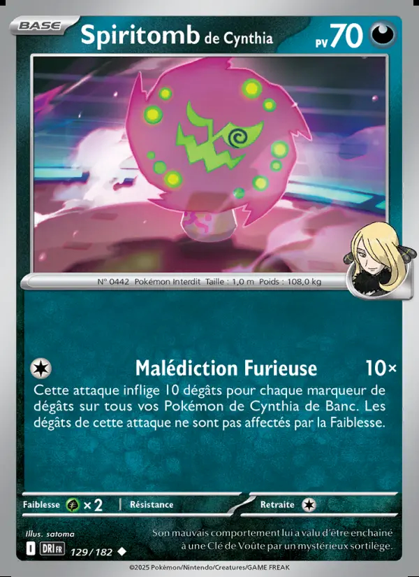 Image of the card Spiritomb de Cynthia
