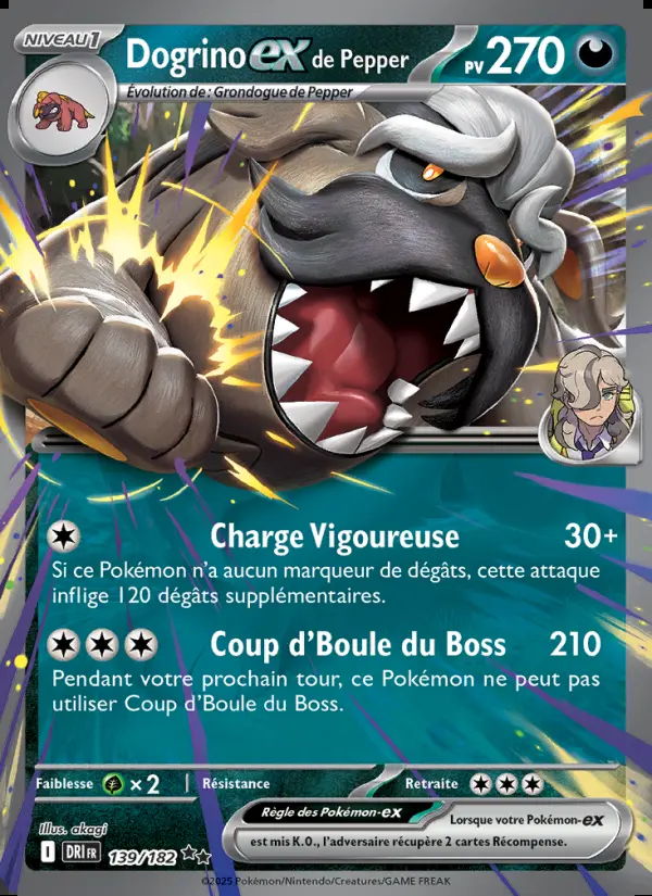 Image of the card Dogrino-ex de Pepper