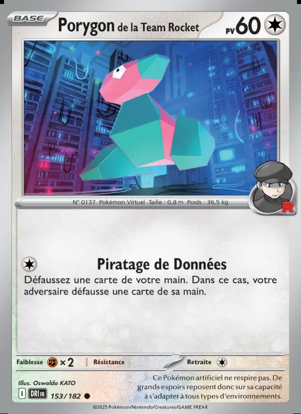 Image of the card Porygon de la Team Rocket