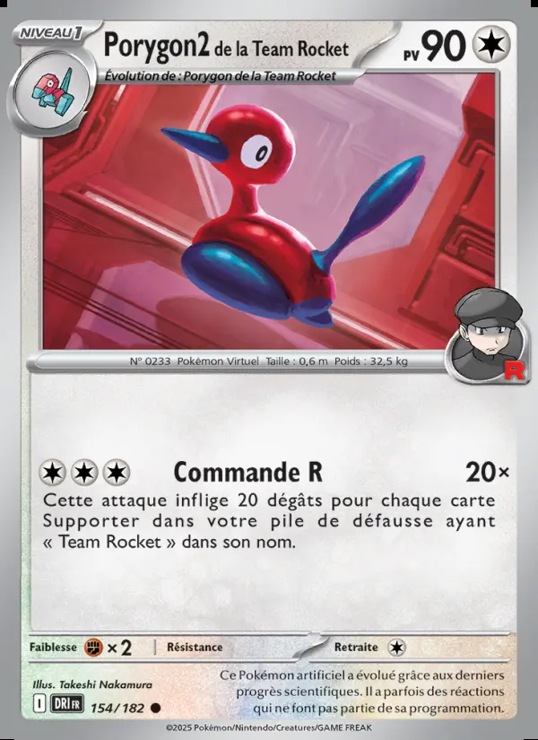 Image of the card Porygon2 de la Team Rocket