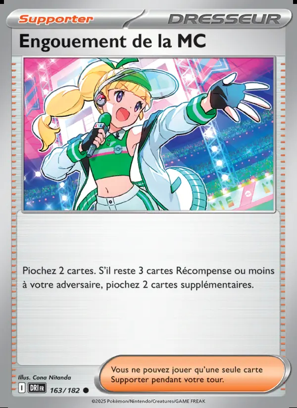 Image of the card Engouement de la MC