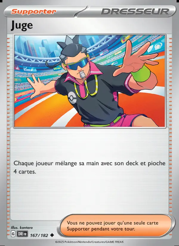 Image of the card Juge