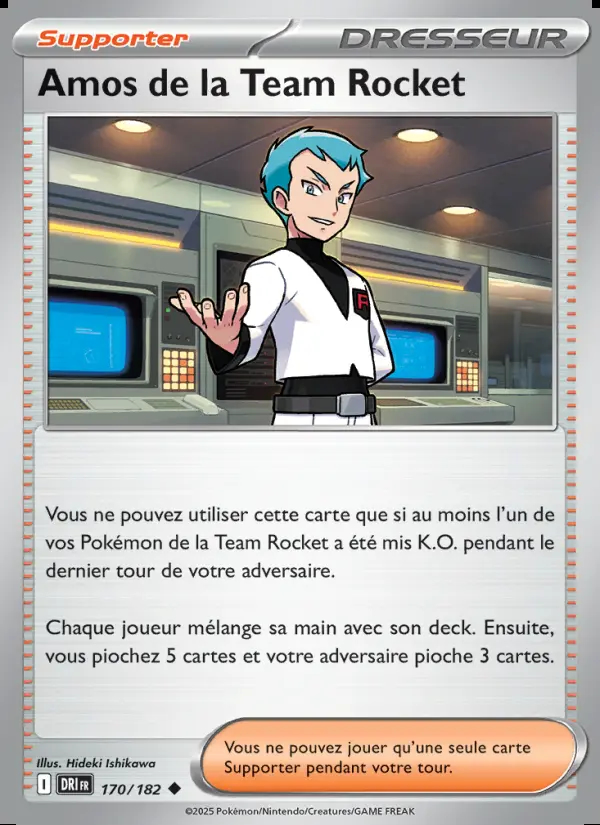 Image of the card Amos de la Team Rocket