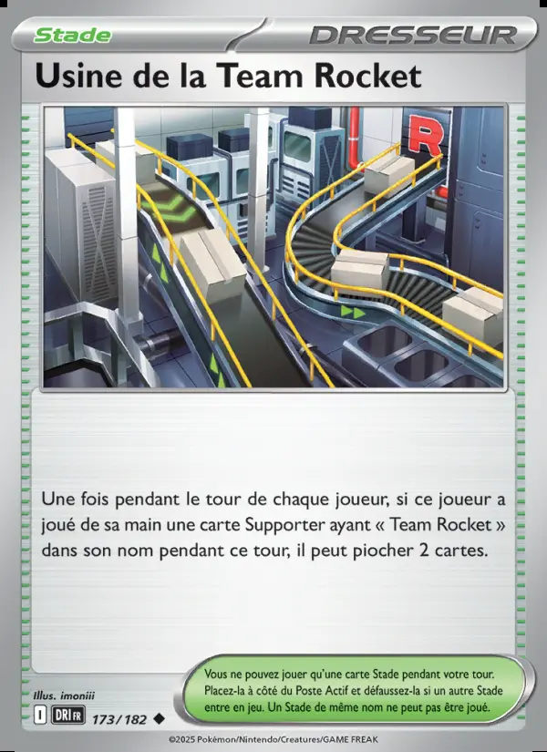 Image of the card Usine de la Team Rocket