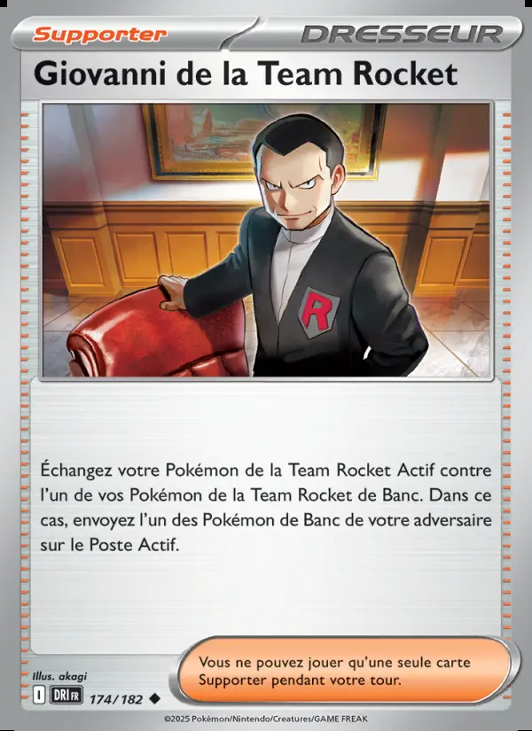 Image of the card Giovanni de la Team Rocket