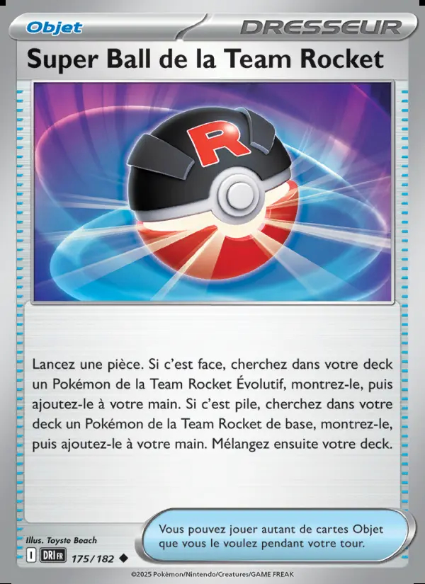 Image of the card Super Ball de la Team Rocket