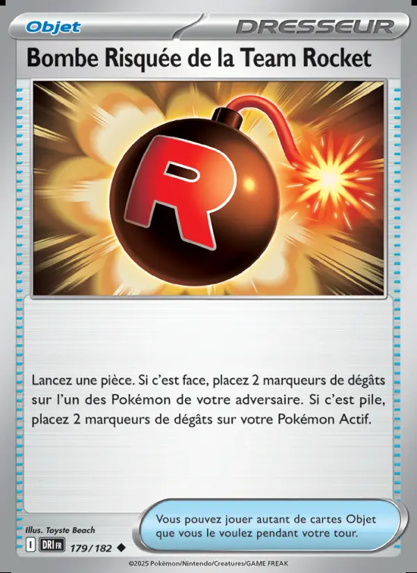 Image of the card Bombe Risquée de la Team Rocket