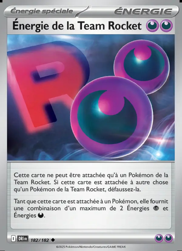 Image of the card Énergie de la Team Rocket