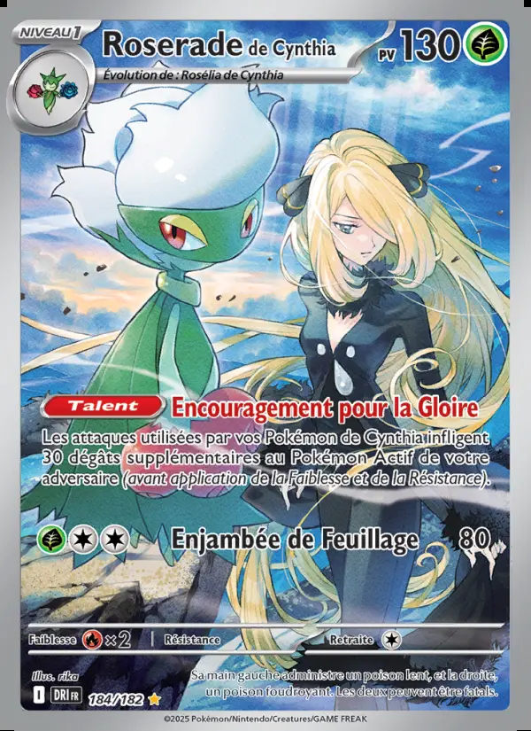Image of the card Roserade de Cynthia