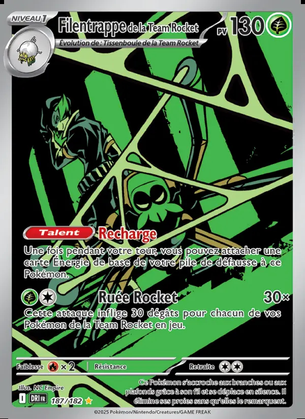 Image of the card Filentrappe de la Team Rocket