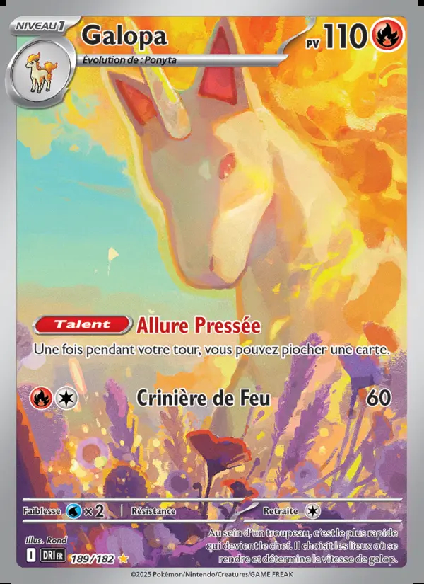 Image of the card Galopa