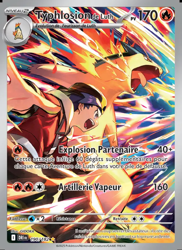 Image of the card Typhlosion de Luth
