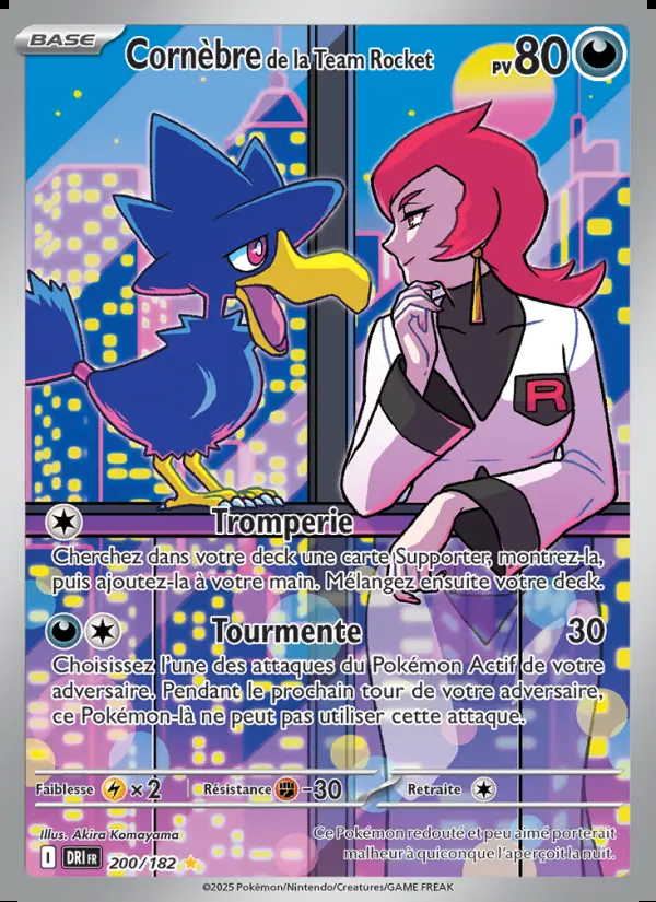 Image of the card Cornèbre de la Team Rocket
