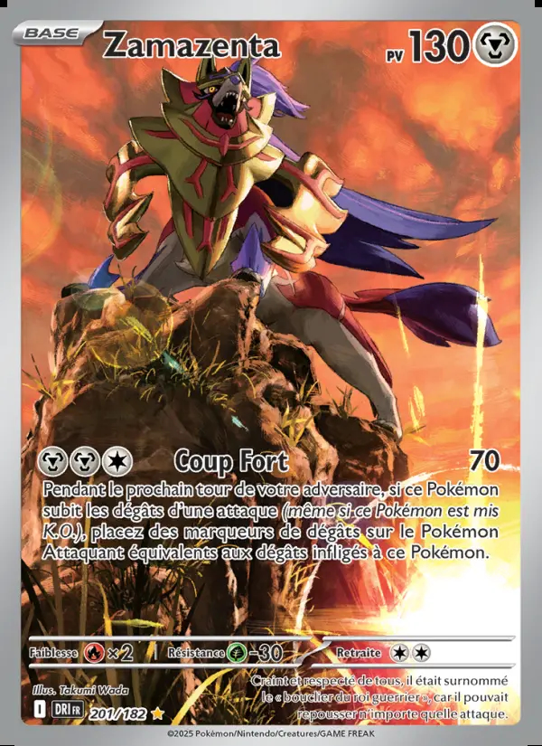 Image of the card Zamazenta