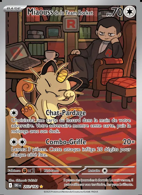 Image of the card Miaouss de la Team Rocket
